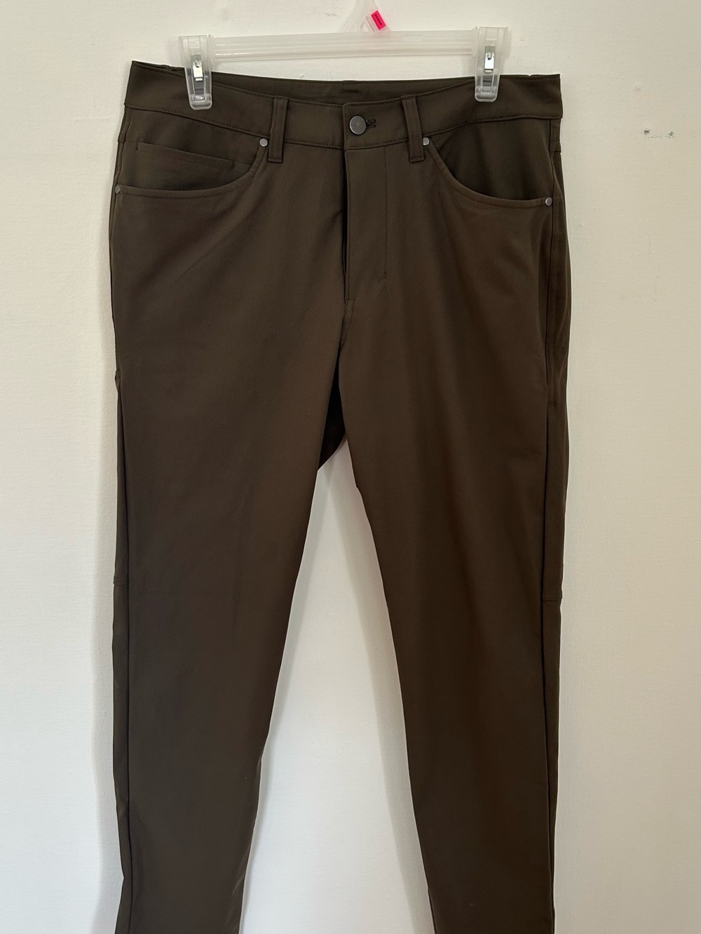 Lululemon Dark Green Performance Pants Size 31